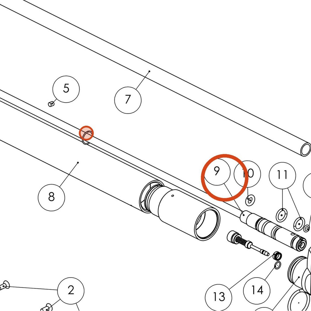 FX Barrel Attachment With Barrel Inlet .177 20841