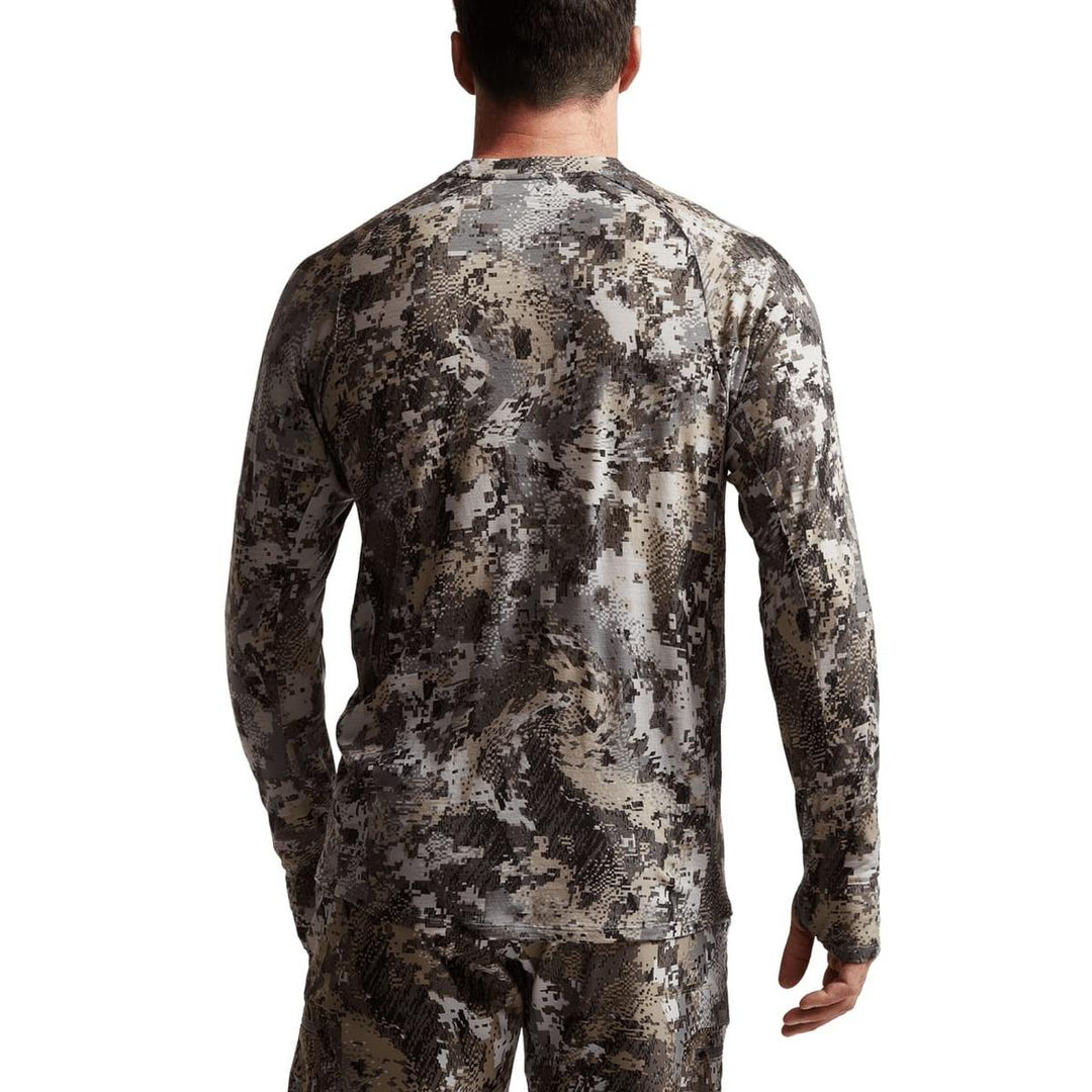 Sitka Core Merino 120 LS Crew Optifade Elevated II
