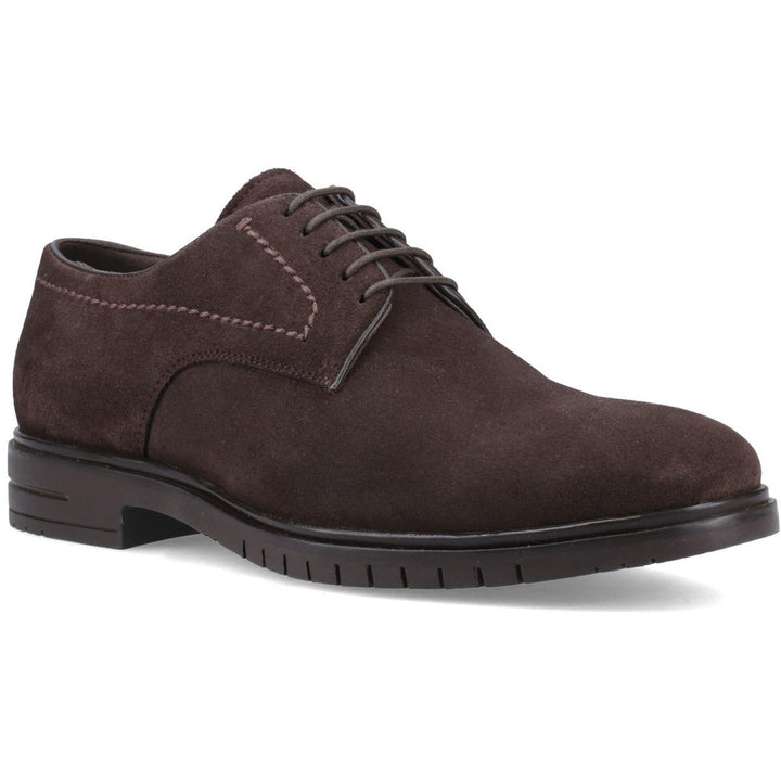Hush Puppies Sterling Suede Shoe Chocolate