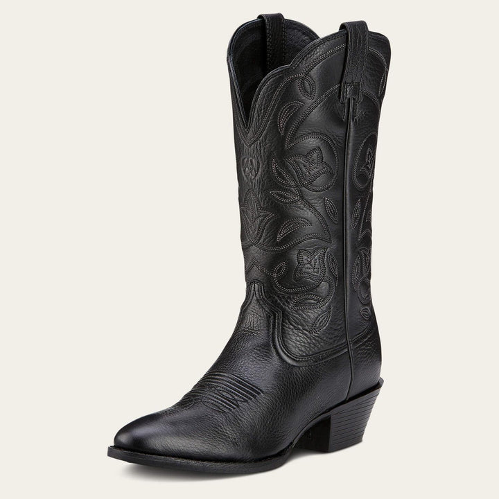 Ariat Ladies Heritage Western R Toe Blkdeertan