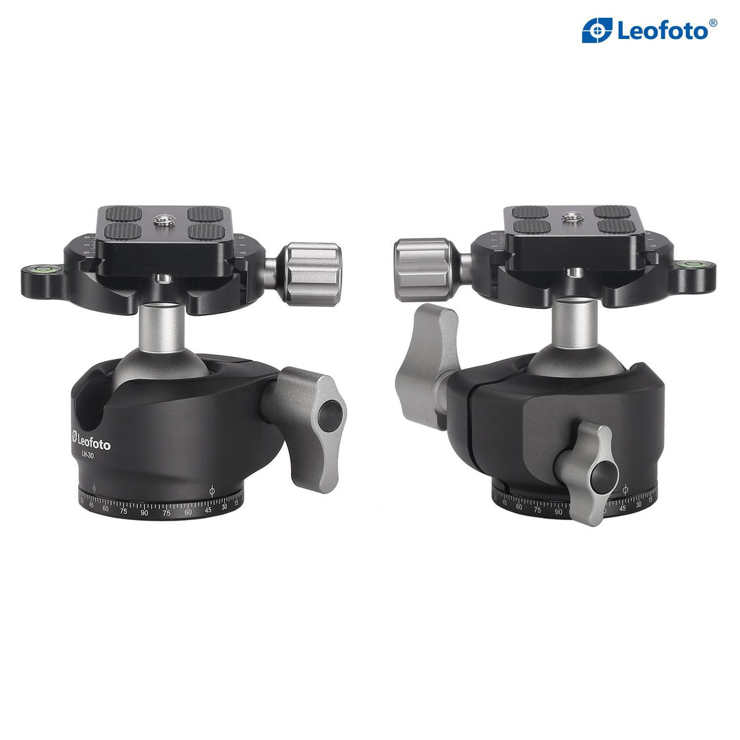 Leofoto LH-30 Low Profile Ball Head with BPL-50 Arca Plate
