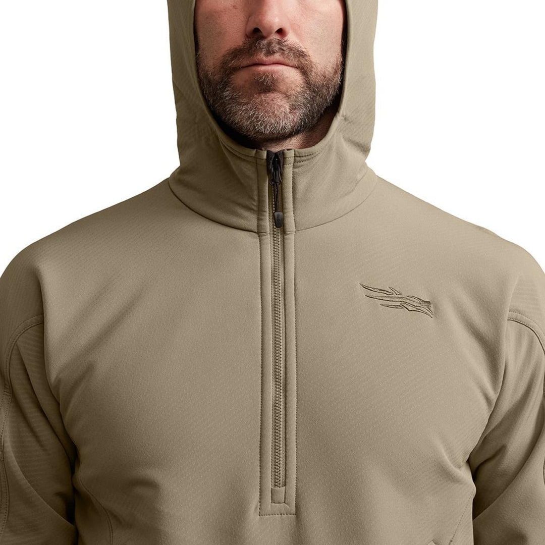 Sitka Alpha Fleece Hoodie Buckskin
