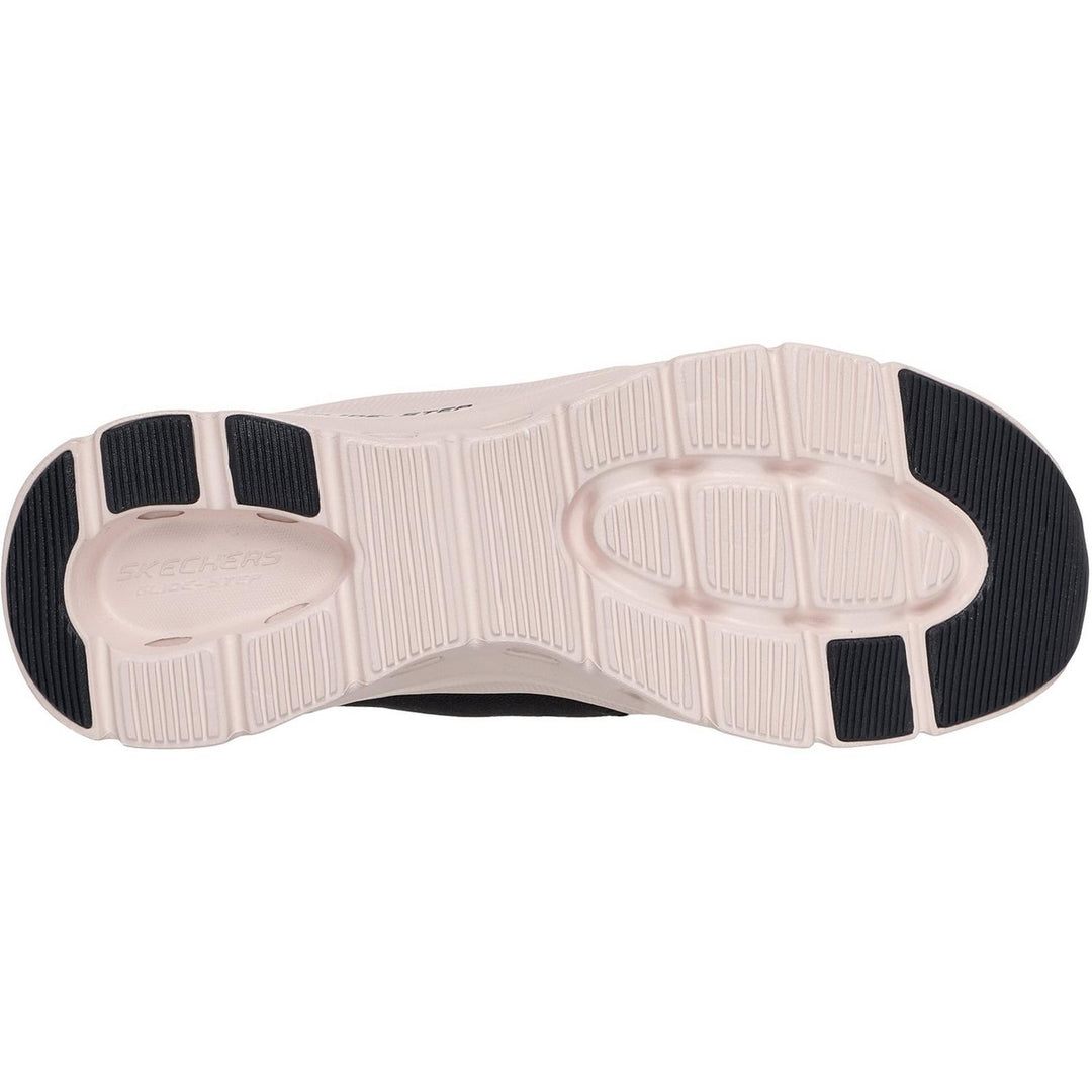 GLIDE-STEP PRO RADIANT STRIDE Black Mesh/Rose Gold Trim