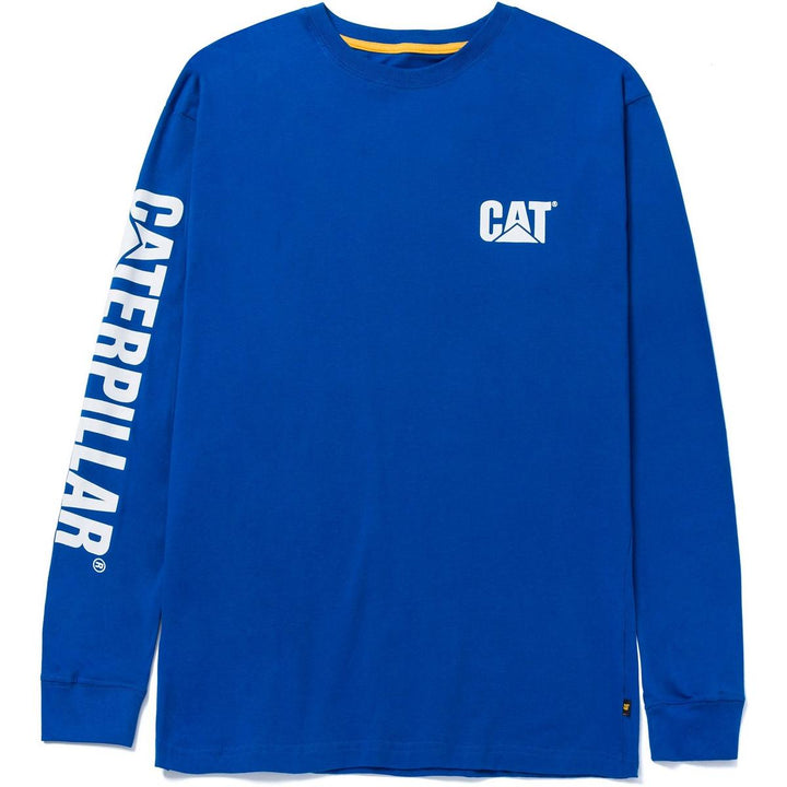 Caterpillar Trademark Banner Long Sleeve T-Shirt Memphis