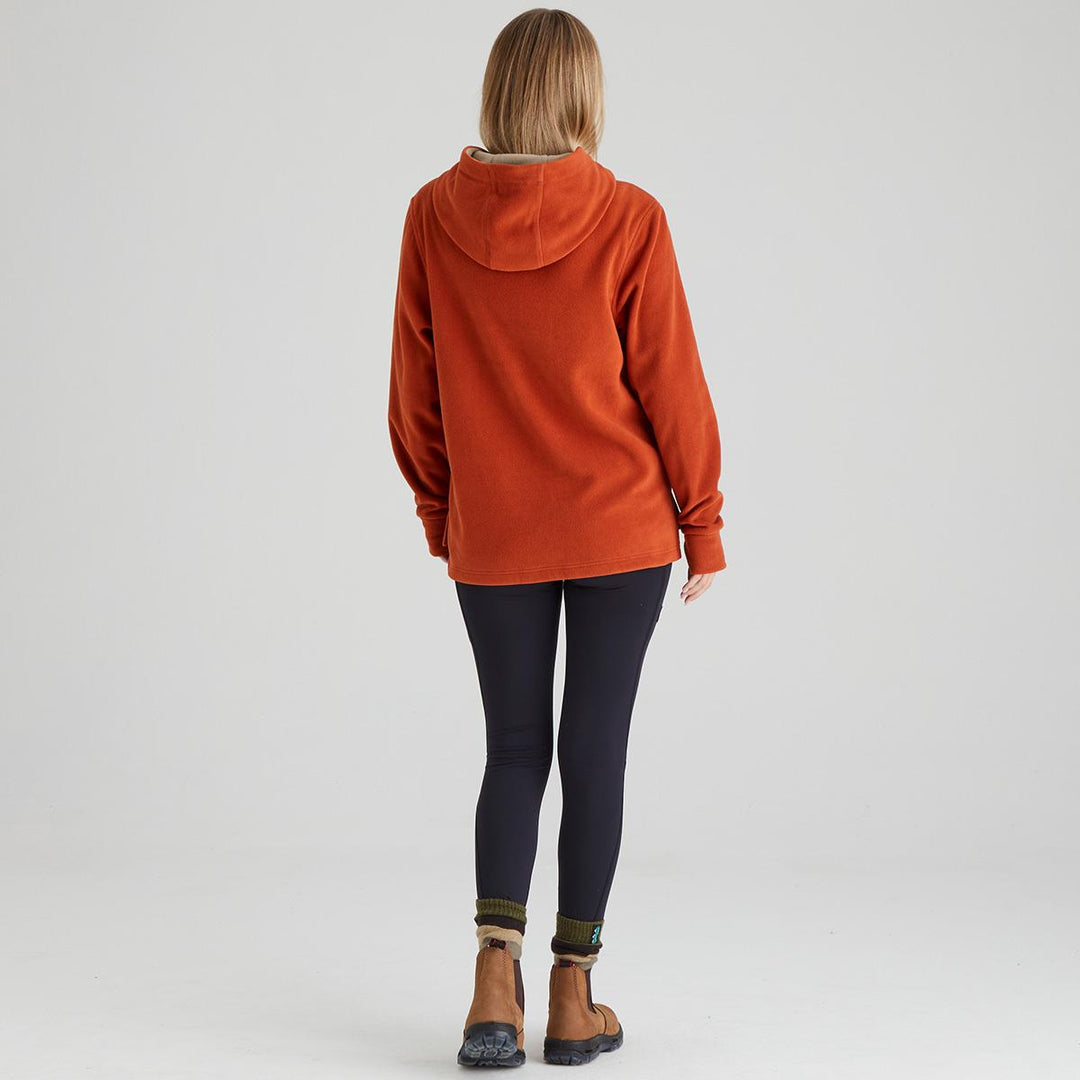 Ridgeline Womens Ballistic Long Sleeved Fleece Hoodie