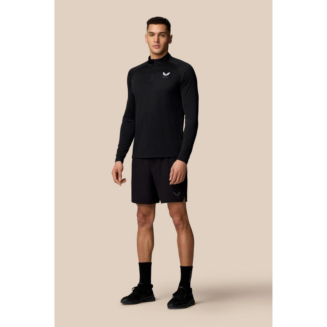 Castore Adapt Training 1/4 Zip Top Black/White