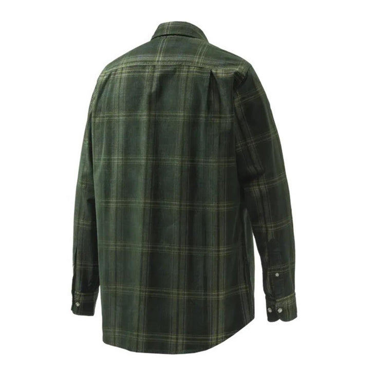 Beretta MANCHESTER CORDUROY SHIRT Green & yellow check
