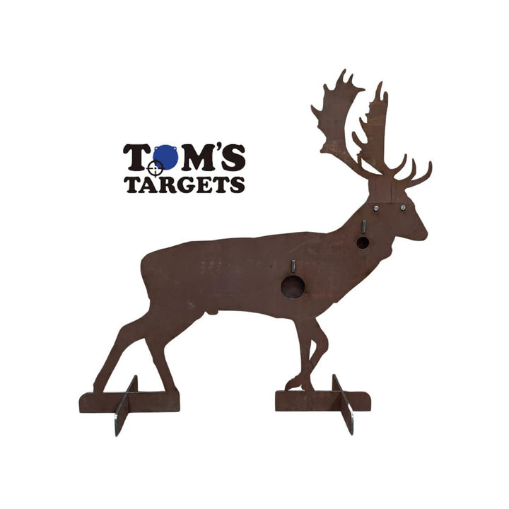 Tom's Targets Fallow Buck Centrefire - 10mm AR500