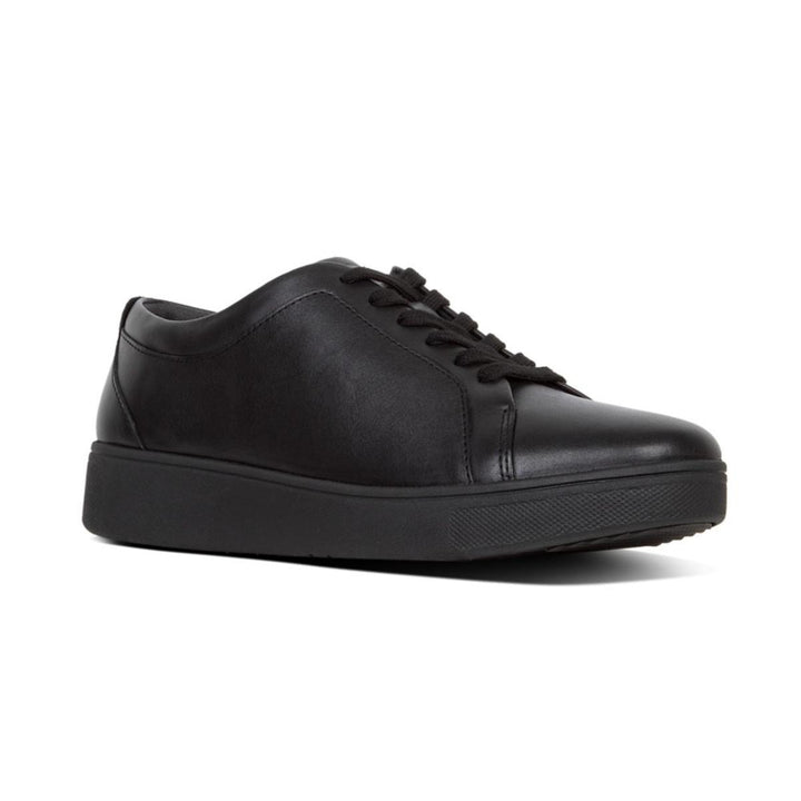 Fit Flop Rally Leather Trainers Black