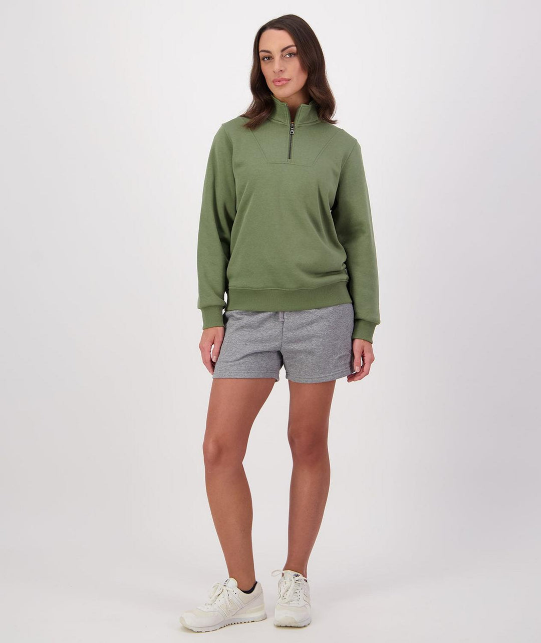 Swanndri Women's Hazelwood Quarter Zip Sweatshirt