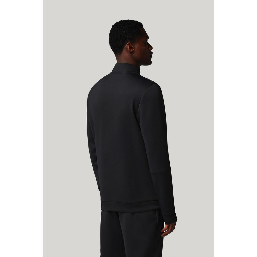 Castore FLEX 1/4 ZIP SWEATSHIRT CASTORE BLACK/CASTORE GUNMET