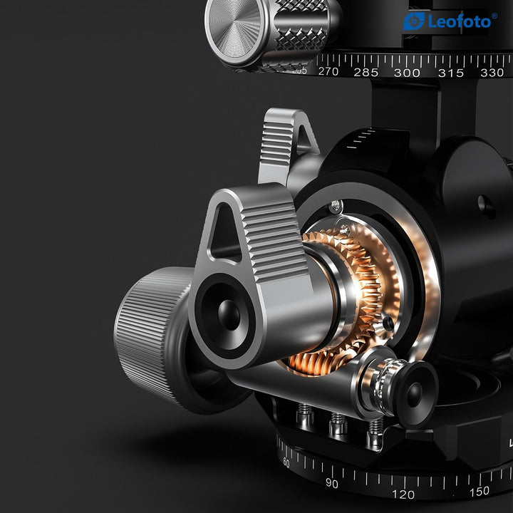 Leofoto G3 3D Geared Head - Compact Arca-Swiss Compatible
