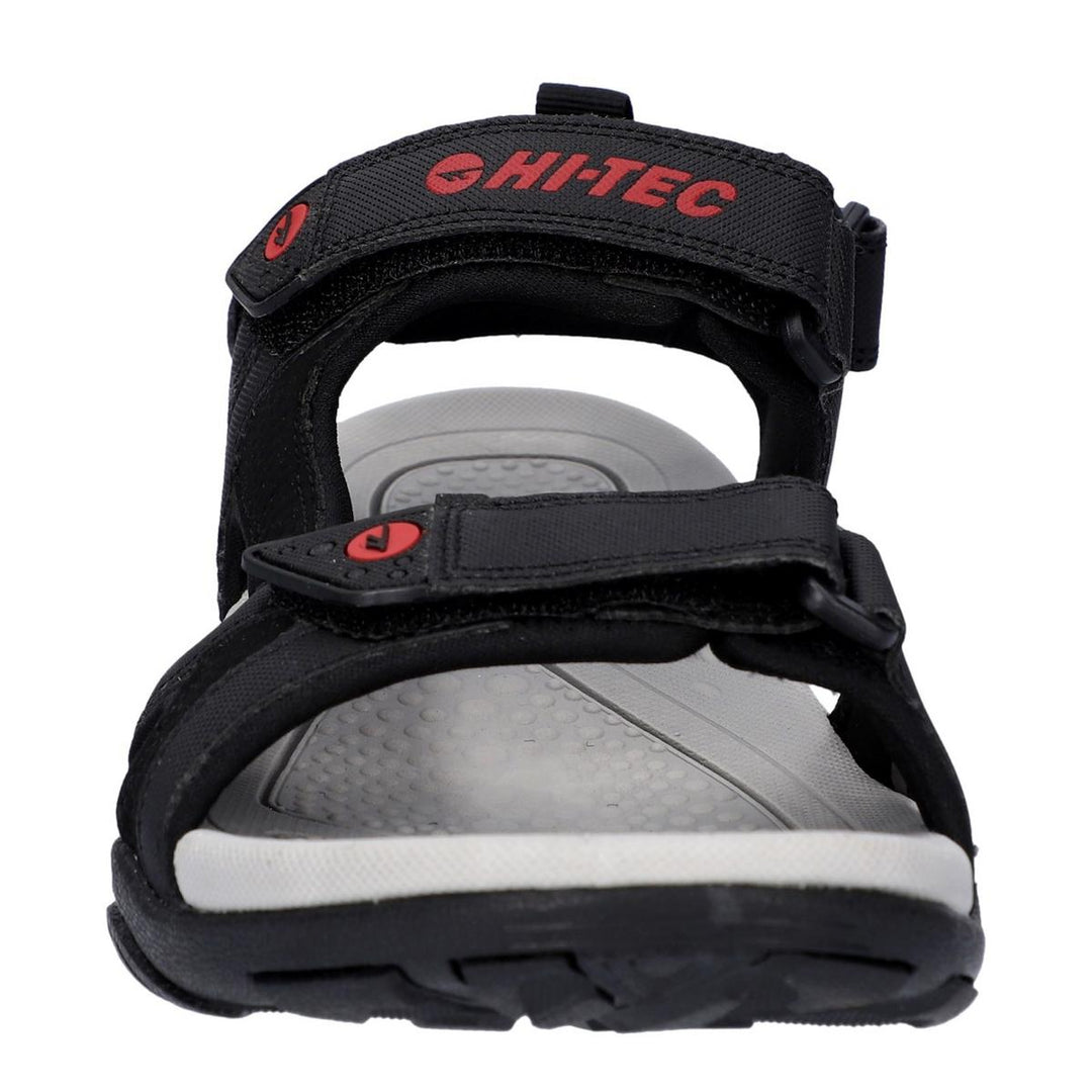 Hi-Tec Crater Sandal Black/Grey/Red