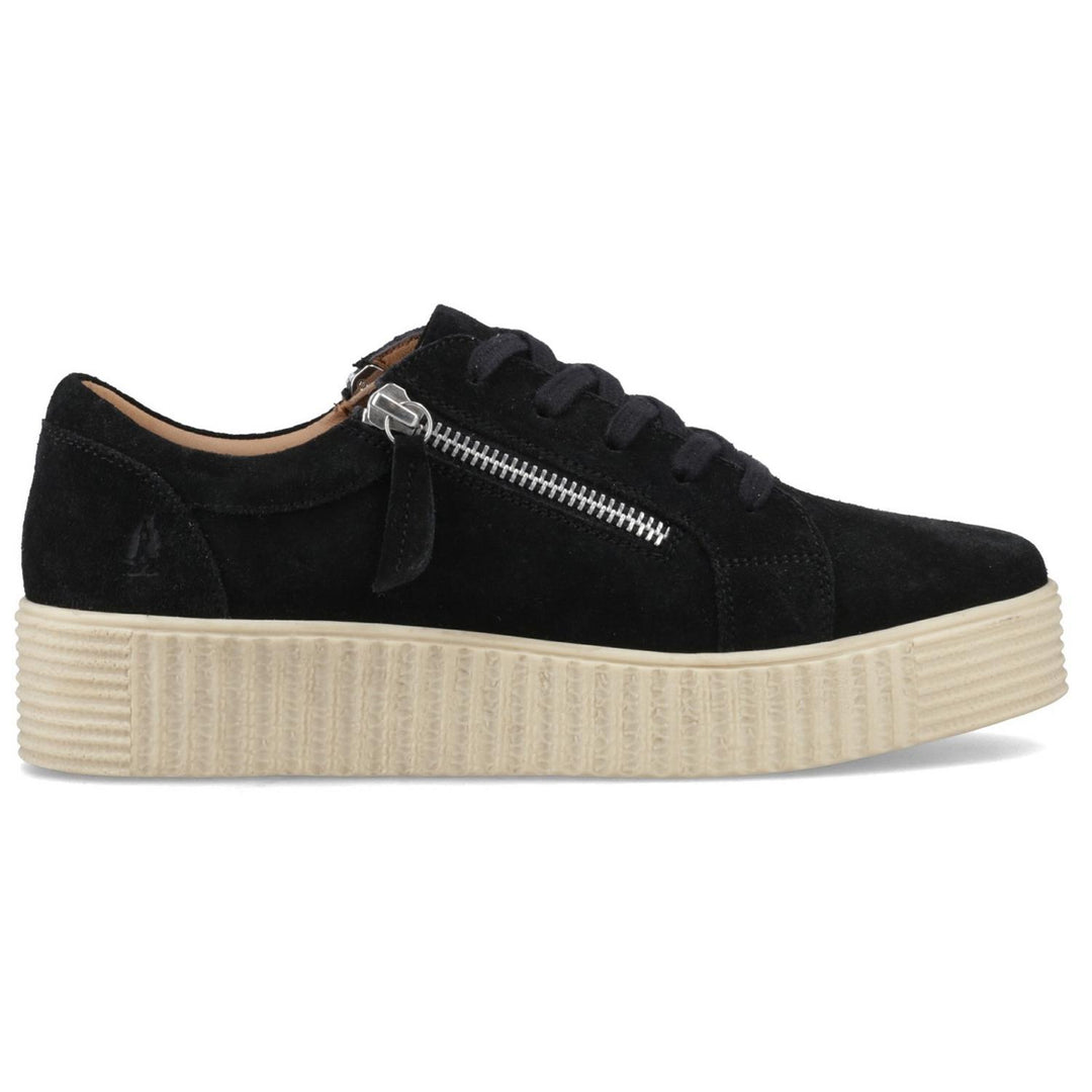 Tara Suede Trainer Black