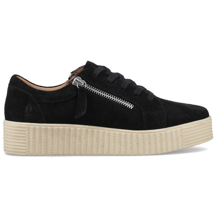 Tara Suede Trainer Black
