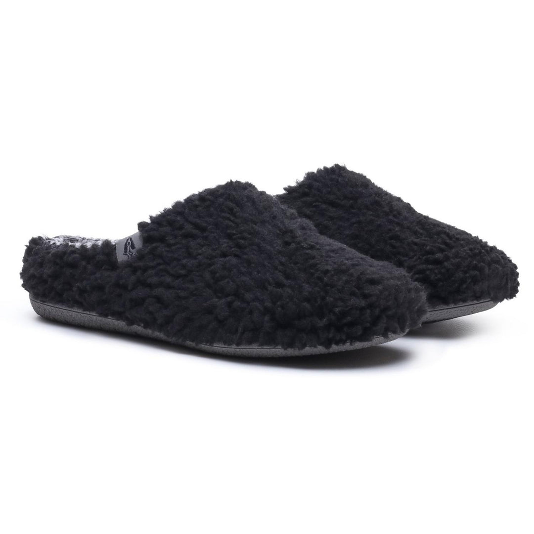 Good Slipper Teddy Mule Black