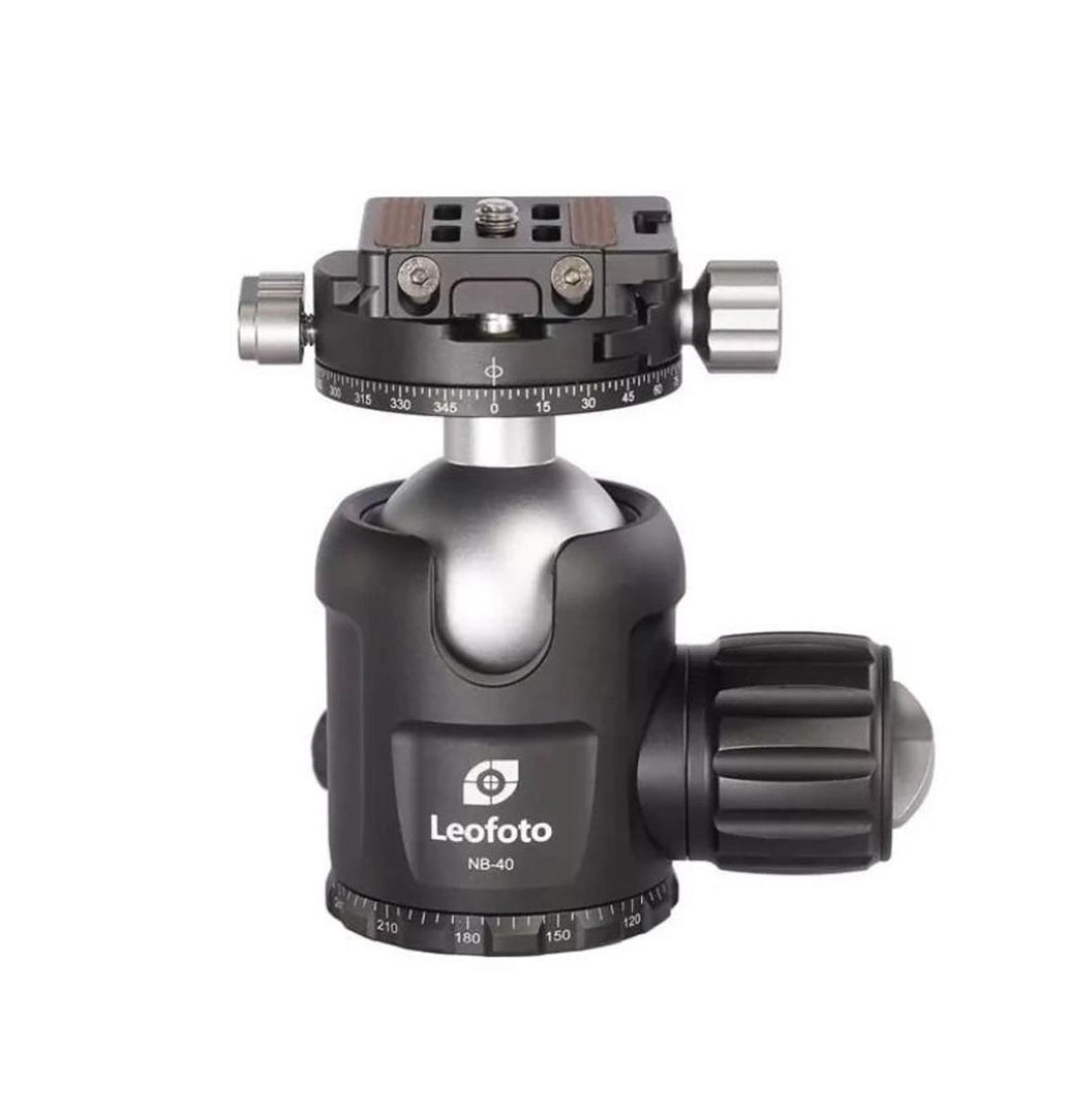 Leofoto Armour LN-284CT Carbon Fibre Tripod + NB-40 Panning Clamp Ballhead