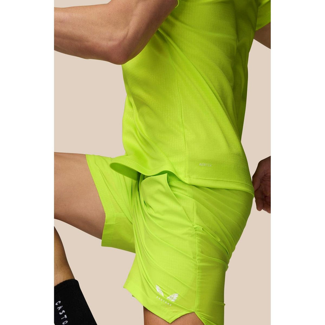 Castore Adapt T-Shirt Acid Lime/White