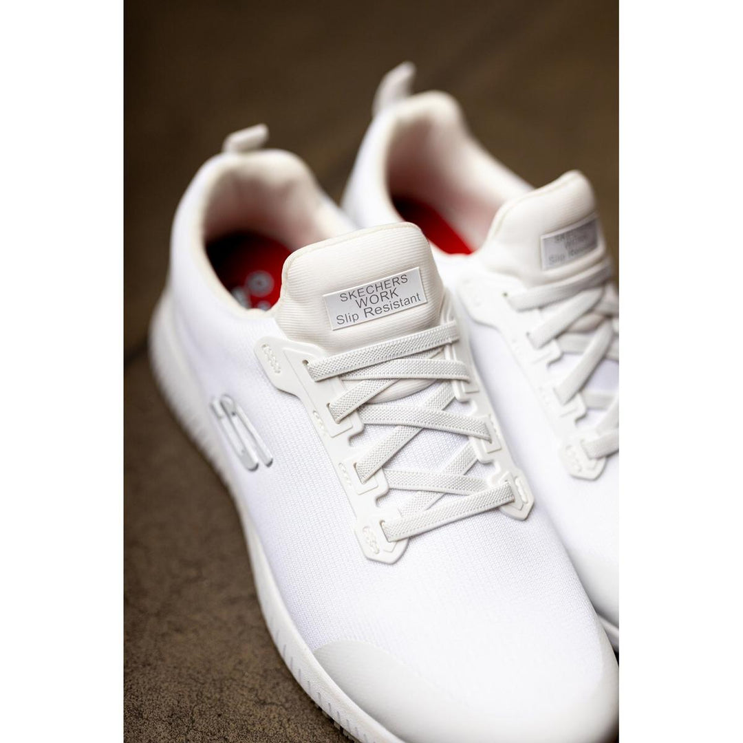Skechers Workwear Squad SR Myton Occupational Shoe White