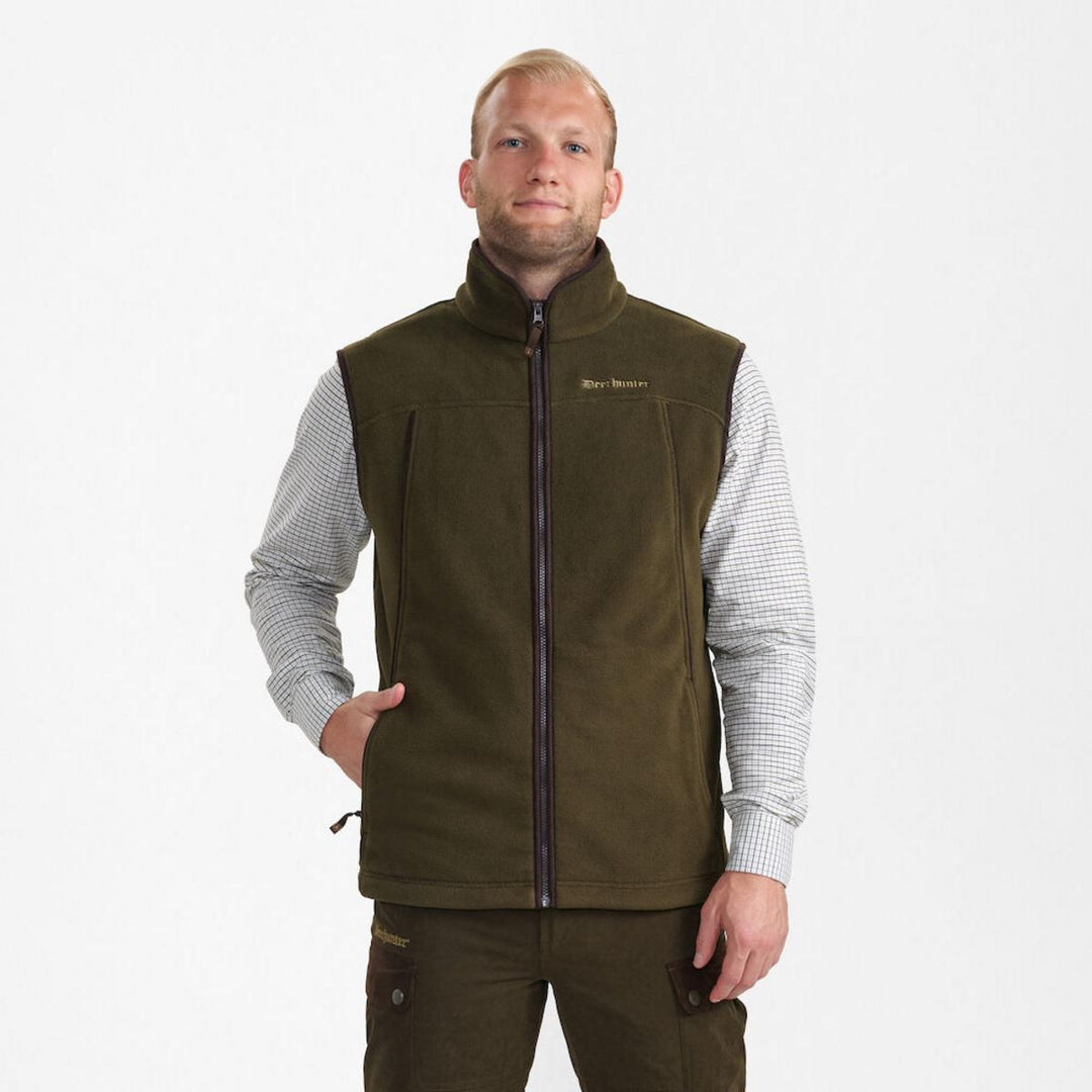 Deerhunter Eagle Fleece waistcoat Tarmac