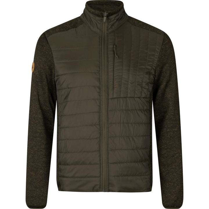 Seeland Theo hybrid jacket Pine green - 100gms Insulation at front and back, YKK zipper – view 4