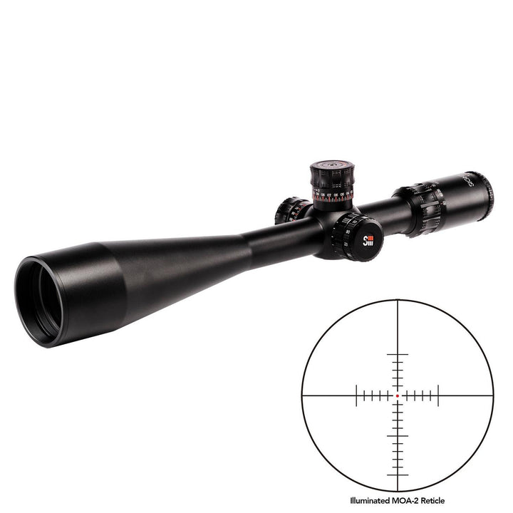 Sightron SIII Precision Long Range 10-50x60 SFP IR Rifle Scope