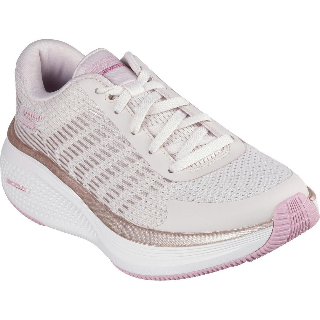 Skechers Performance GO RUN Elevate Trainers Natural/Pink