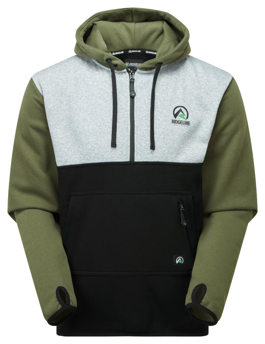 Ridgeline Tribe Hoodie Grey