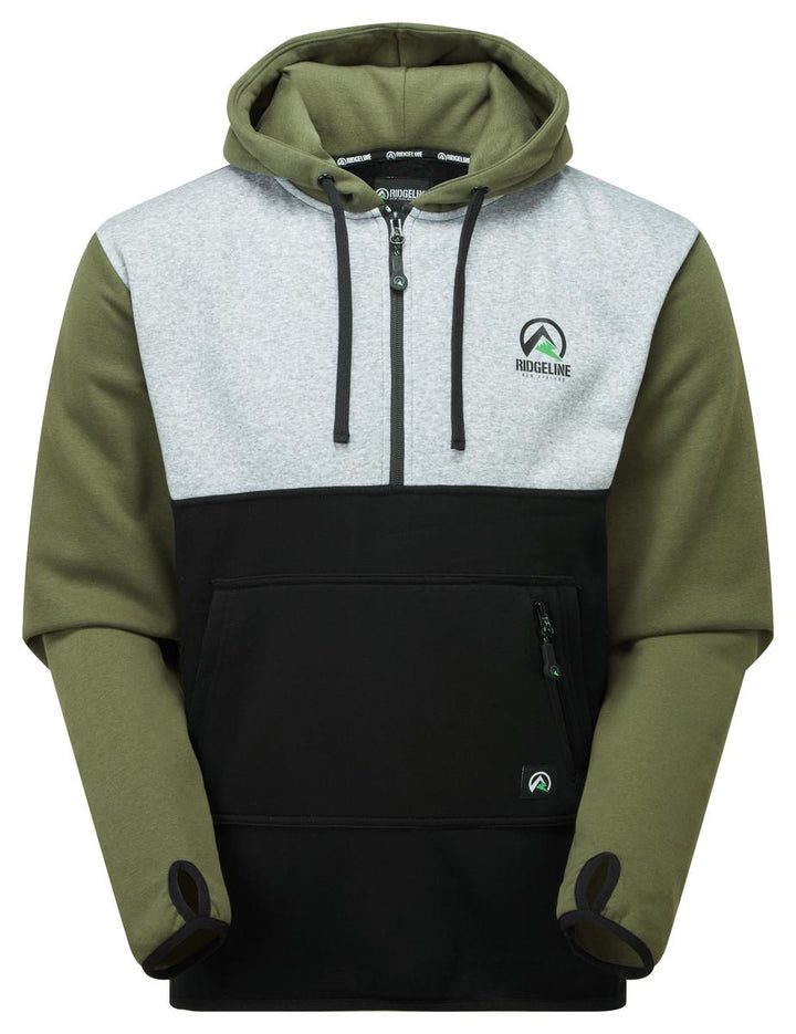 Ridgeline Tribe Hoodie Grey