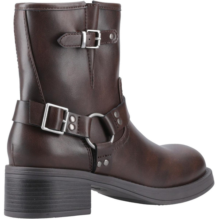 Rocket Dog Nino Biker Boots Brown