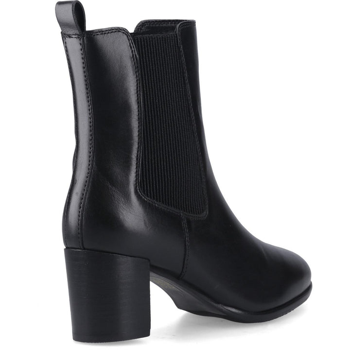 Camellia Heeled Boot BLACK