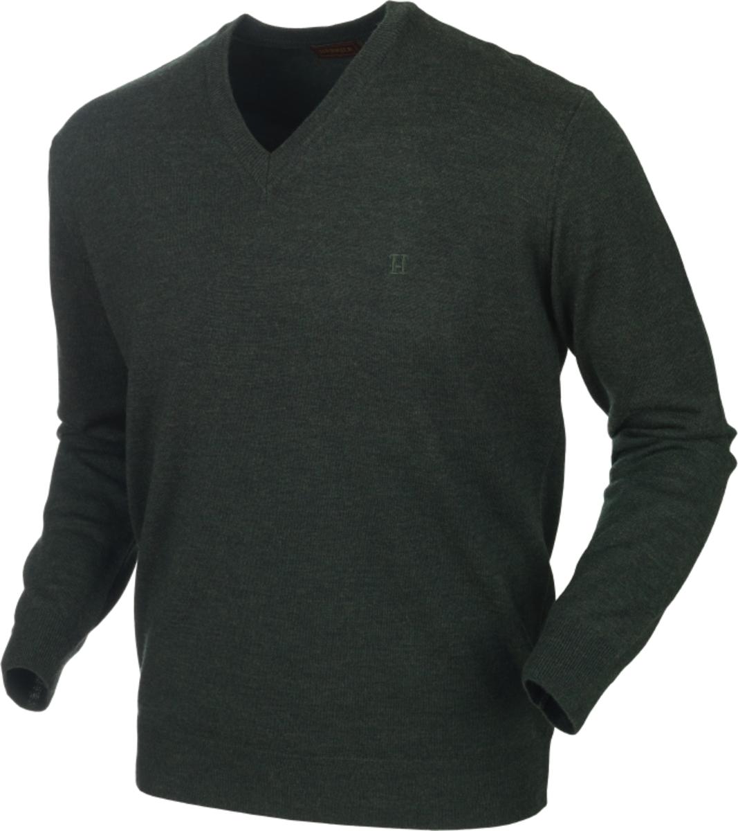 Harkila Glenmore Merino Pullover Forest Green