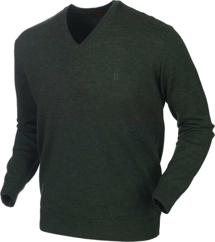 Harkila Glenmore Merino Pullover Forest Green