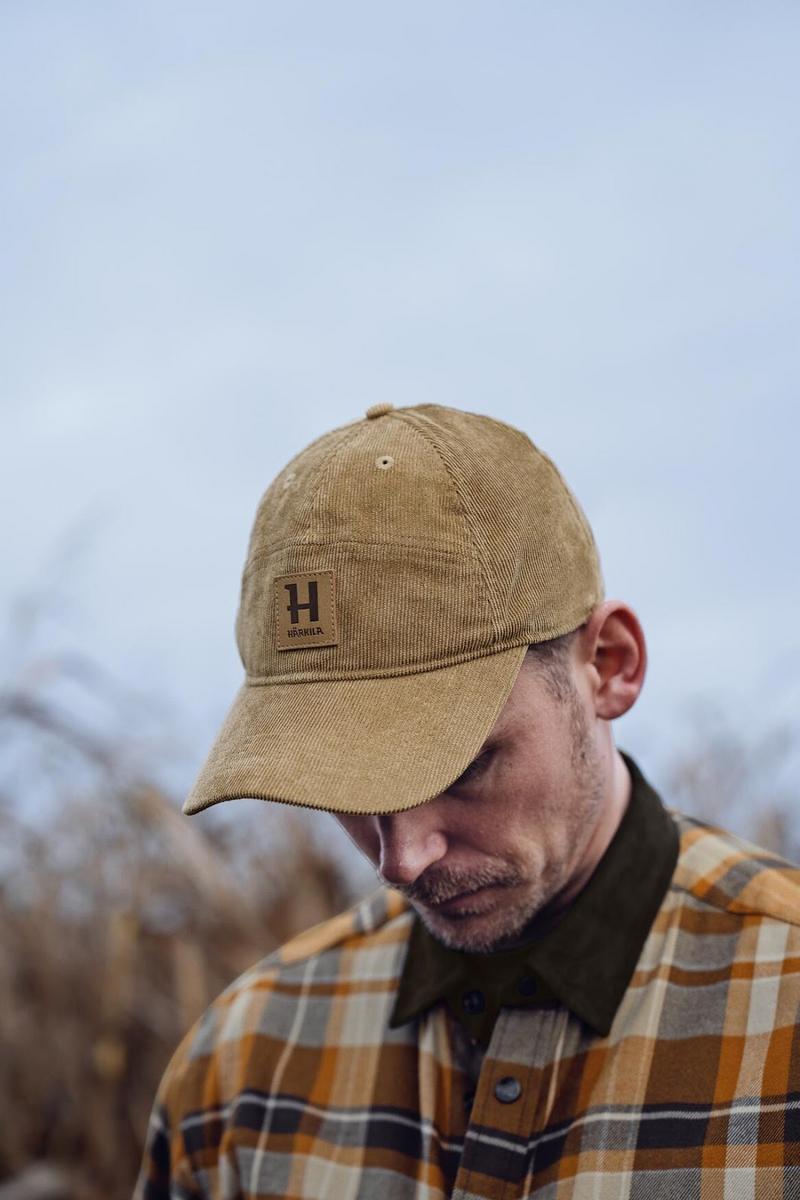 Harkila Härkila corduroy cap Elmwood
