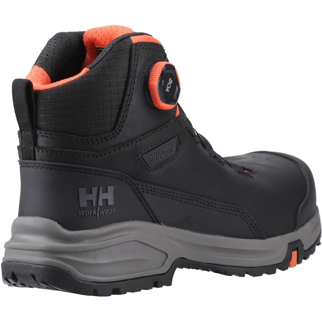 Helly Hansen Workwear Manchester Mid BOA Boots Black/Grey