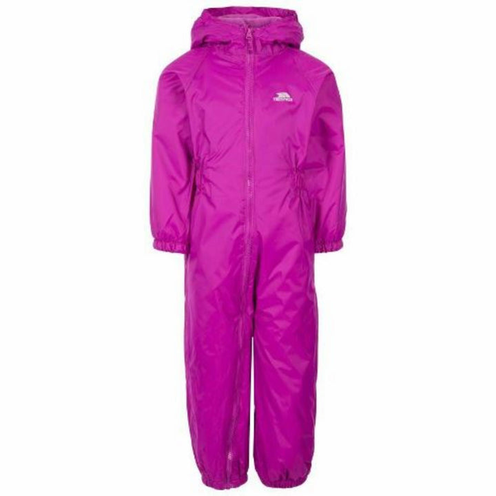 Trespass Dripdrop Kids Padded Waterproof All-In-One Suit