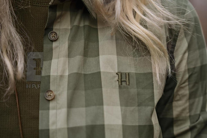 Harkila Akeena L/S shirt W Forest night check