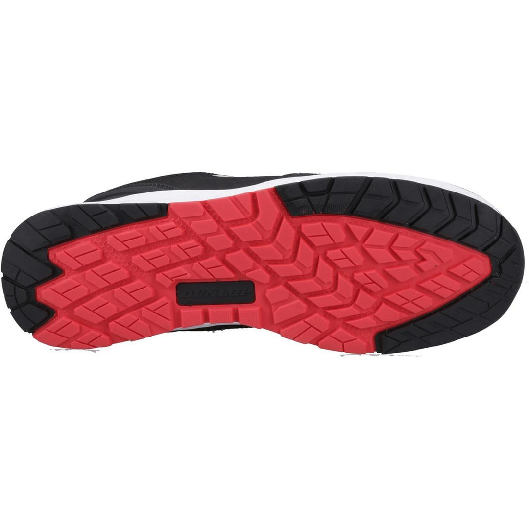 Dunlop Storm Safety Shoes Black/White/Red