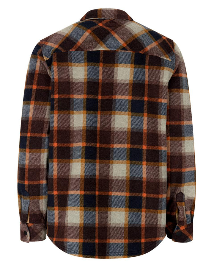 Hoggs of Fife Brucefield Fleece Shacket – view 2