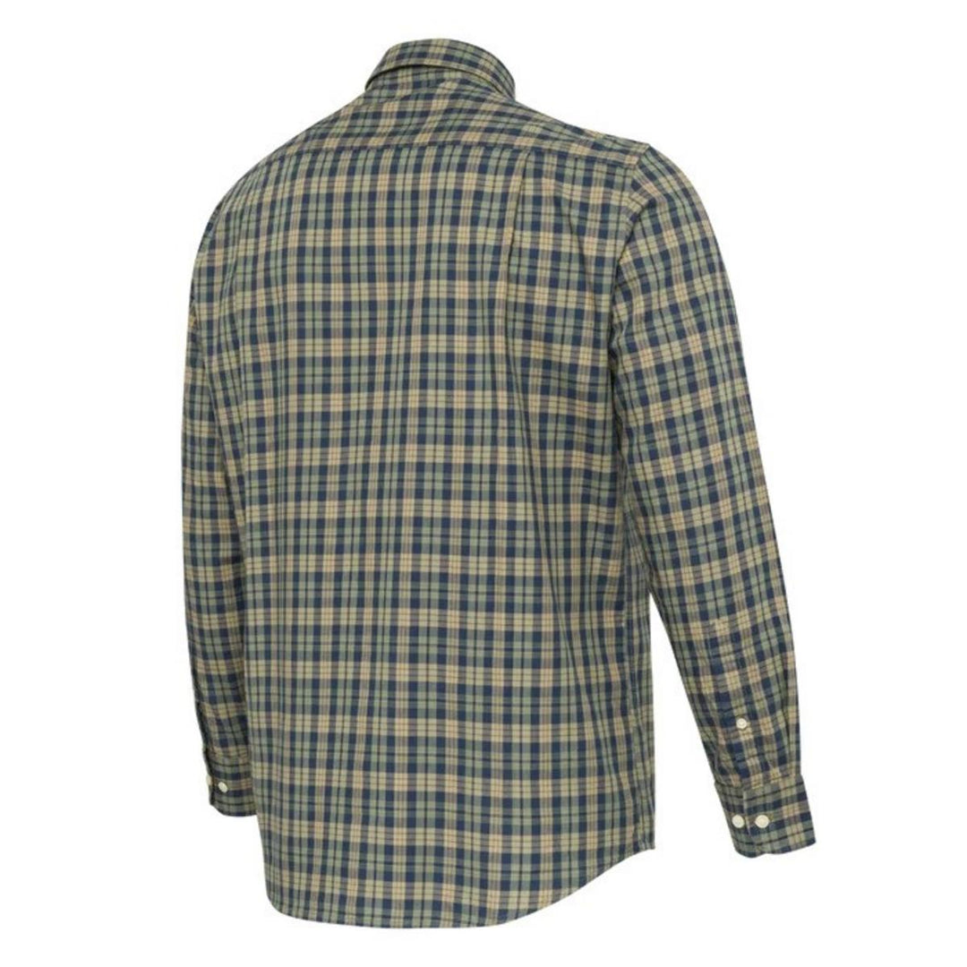 Beretta BRYGGEN SHIRT Blue & Sand Check