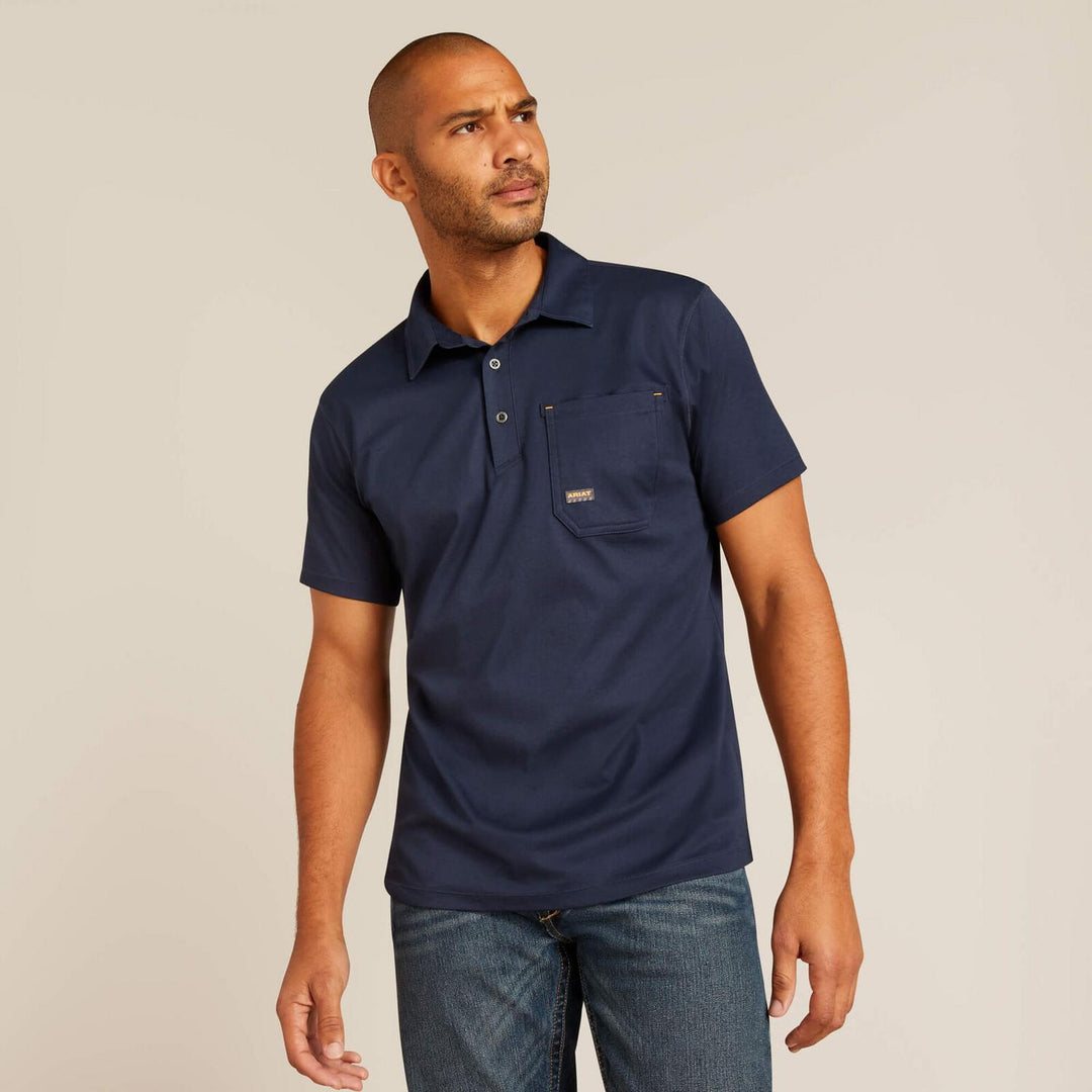 Ariat Mens Rebar Foreman Polo Shirt