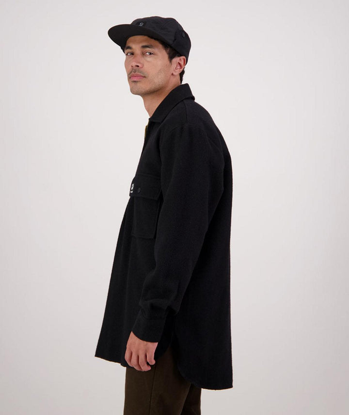 Swanndri Men's Ranger Wool Bushshirt with Zip-up Front