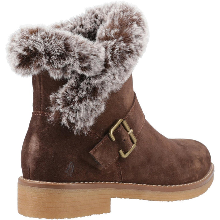 Hannah Wide Fit Boot Chocolate
