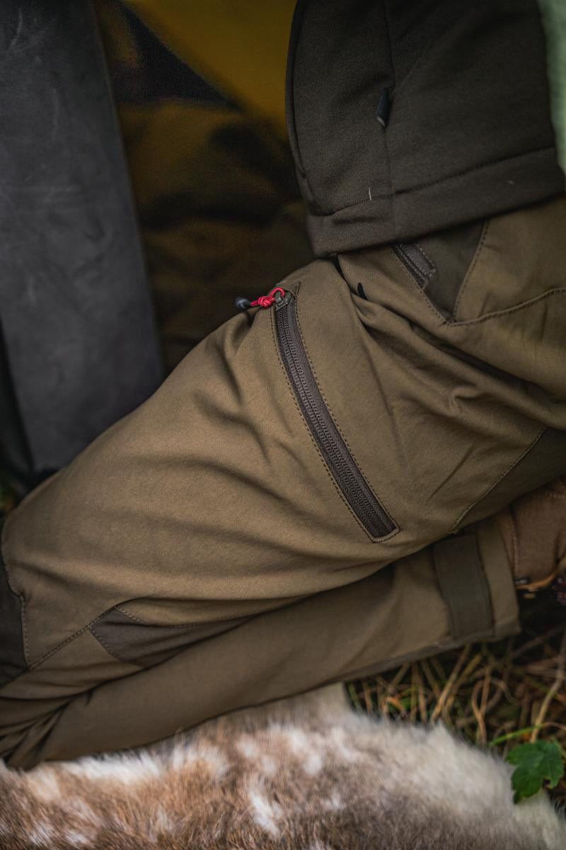 Seeland Larch Stretch Trousers Women Pine Green / Chocolate
