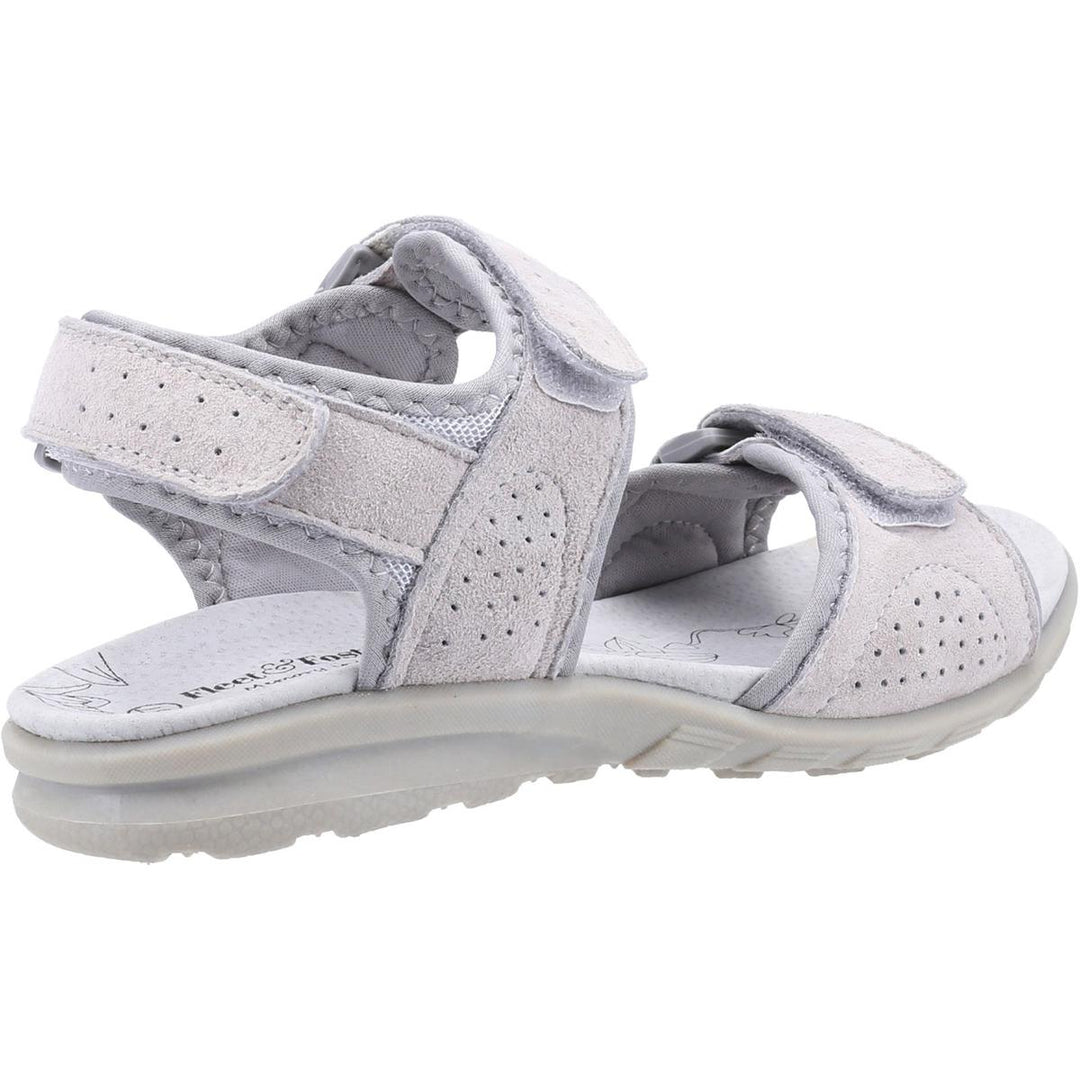 Fleet & Foster Murcia Leather Summer Sandal Grey