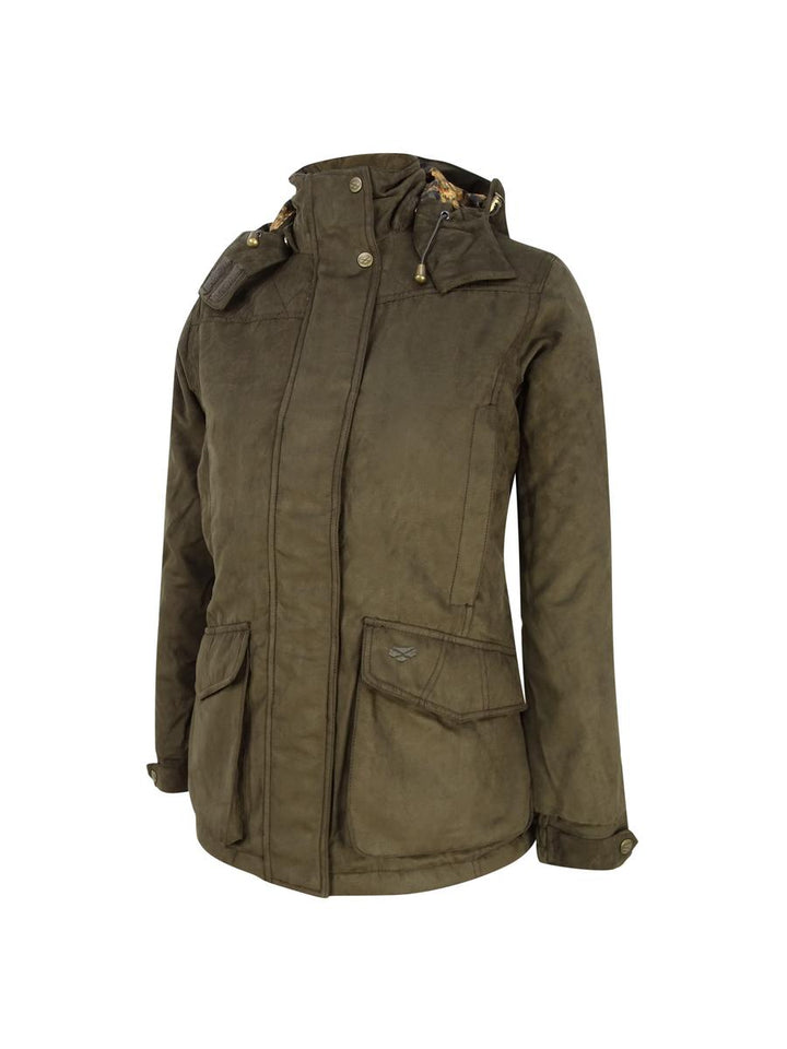 Hoggs of Fife Rannoch Ladies W/P Hunting Jacket Dark Green