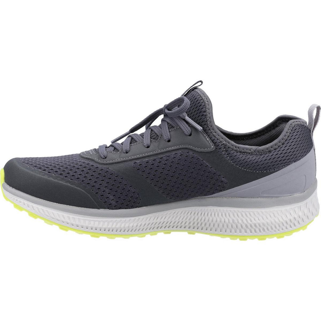 Skechers Performance GOrun Consistent Trainers Charcoal/Lime – view 3