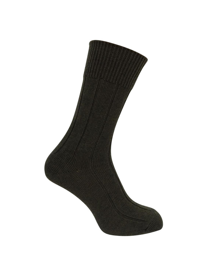 Hoggs of Fife 1906 Brogue Merino Country Socks (Twin Pack)