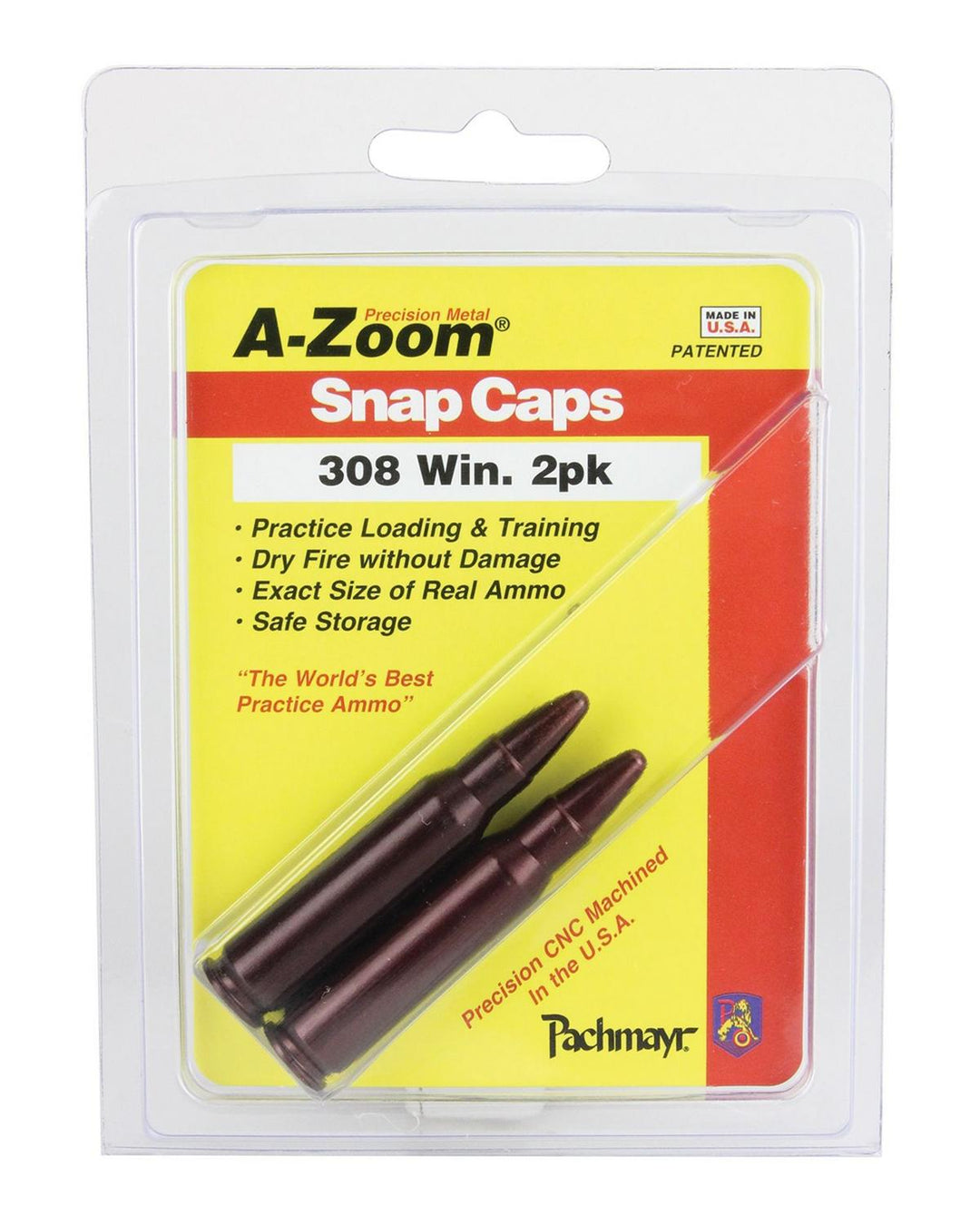 Pachmayr A-Zoom Precision Snap Caps .308 Win Pair
