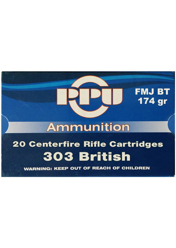 Prvi  303 British FMJBT 174gr (20pk) A143